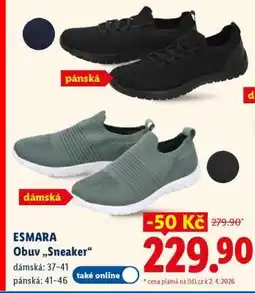 Lidl ESMARA Obuv 'Sneaker' nabídka
