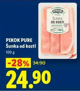 Lidl Pikok Pure Šunka od kosti nabídka