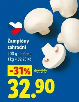 Lidl ŽAMPIONY ZAHRADNÍ nabídka