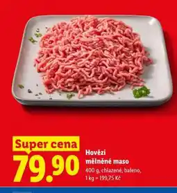 Lidl Hovězí mleté maso nabídka