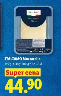 Lidl Italiamo MOZZARELLA nabídka