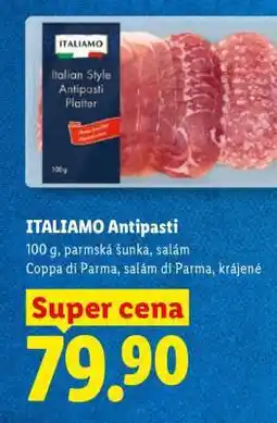 Lidl Italiamo ANTIPASTI nabídka