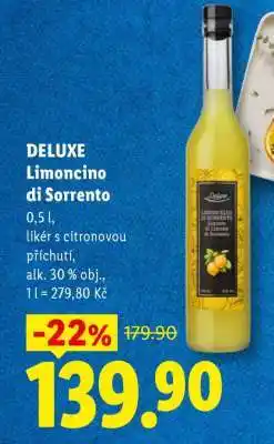 Lidl DELUXE Limoncino di Sorrento nabídka