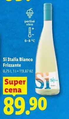 Lidl Si Italia Bianco Frizzante nabídka