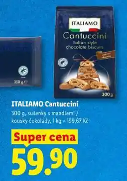 Lidl ITALIAMO CANTUCCINI nabídka