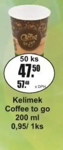 Adam Kelímek Coffee to go 200 ml nabídka