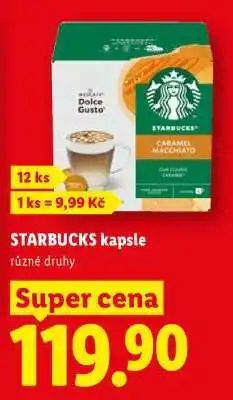 Lidl Starbucks kapsle nabídka