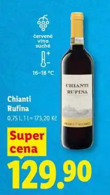 Lidl CHIANTI RUFINA nabídka