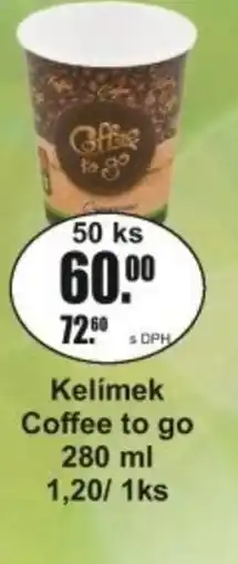 Adam Kelímek Coffee to go 280 ml nabídka