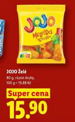 Lidl Jojo želé nabídka