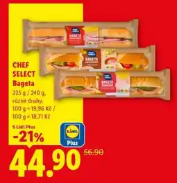 Lidl CHEF SELECT Bageta nabídka
