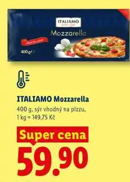 Lidl Italiamo MOZZARELLA nabídka