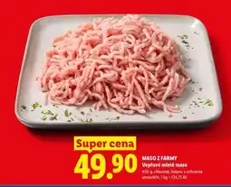 Lidl MASO Z FARMY Vepřové mleté maso nabídka