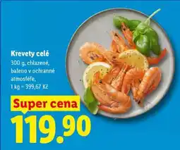 Lidl Krevety celé nabídka
