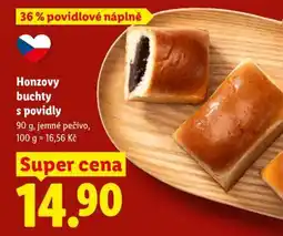Lidl Honzovy buchty s povidly nabídka