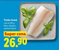 Lidl TRESKA TMAVÁ nabídka