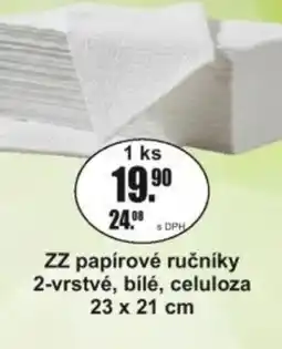 Adam ZZ papírové ručníky 2-vrstvé, bílé, celuloza nabídka