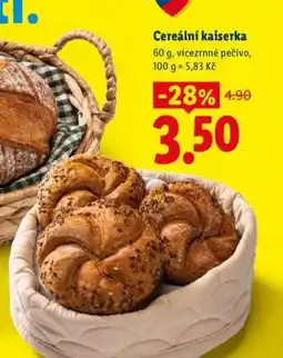 Lidl Cereální Kaiserka nabídka