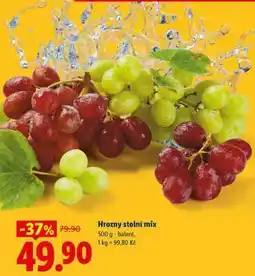 Lidl HROZNY STOLNÍ MIX nabídka