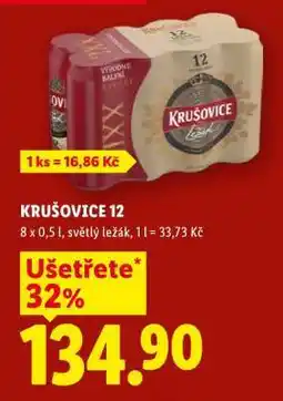 Lidl Krušovice 12 nabídka