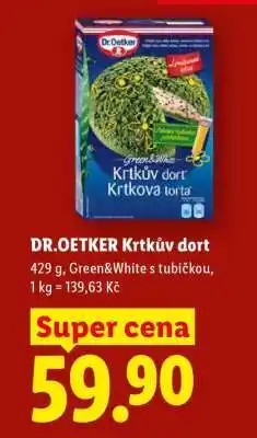 Lidl Dr. Oetker Krtek dort nabídka