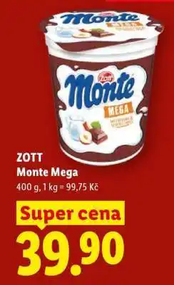 Lidl Zott Monte Mega nabídka
