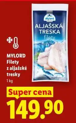 Lidl Mylord Filety z aljašské tresky nabídka