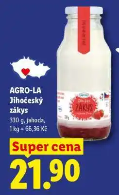 Lidl AGRO-LA Jihočeský zákys nabídka