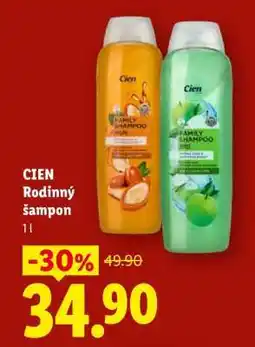 Lidl Cien Rodinný šampon nabídka