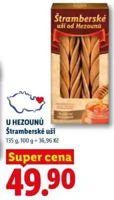 Lidl U HEZOUNŮ Štramberské uši nabídka