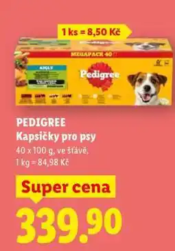 Lidl Pedigree kapsičky pro psy nabídka