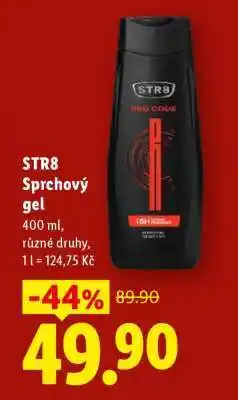 Lidl STR8* sprchový gel nabídka