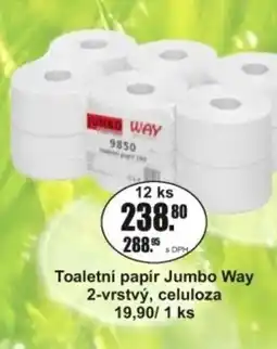 Adam Toaletní papír Jumbo Way nabídka