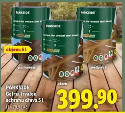 Lidl PARKSIDE Gel na trvalou ochranu dřeva 5 l nabídka