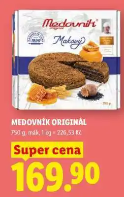Lidl MEDOVNÍK ORIGINAL nabídka