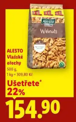 Lidl Alesto VLAŠSKÉ OŘECHY nabídka