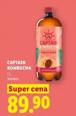 Lidl Captain Kombucha nabídka
