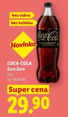 Lidl Coca-Cola Zero Zero nabídka