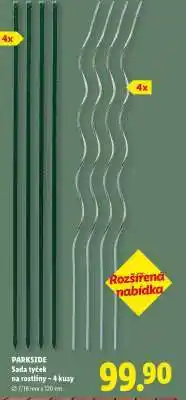 Lidl PARKSIDE Sada tyček na rostliny - 4 kusy nabídka