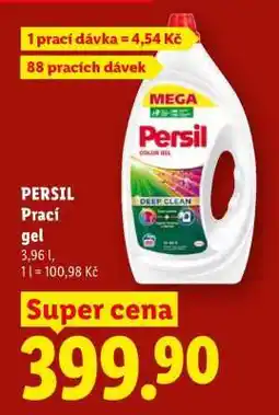 Lidl Persil prací gel nabídka