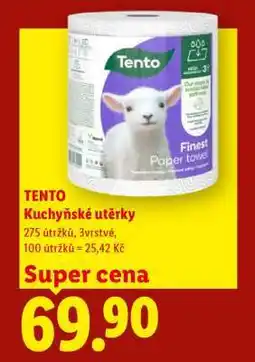 Lidl Tento kuchyňské utěrky nabídka