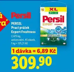 Lidl PERSIL Prací prášek Expert Freshness nabídka