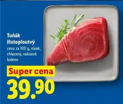 Lidl Tuňák žlutoploutvý nabídka