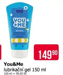 Teta You&Me lubrikační gel 150 ml nabídka