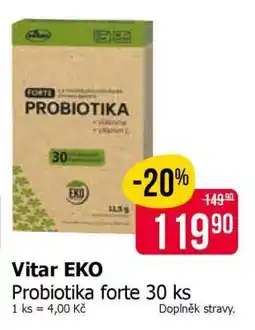 Teta Vitar EKO Probiotika forte 30 ks nabídka