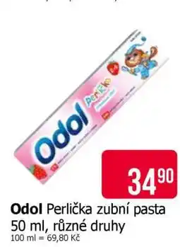 Teta Odol Perlička zubní pasta nabídka