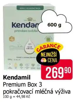 Teta Kendamil Premium Box 3 pokračovací mléčná výživa nabídka