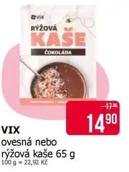 Teta VIX ovesná nebo rýžová kaše 65 g nabídka