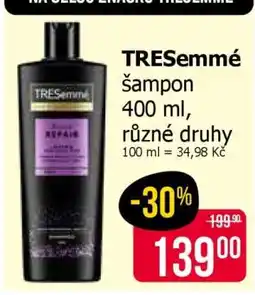 Teta TRESemmé šampon nabídka