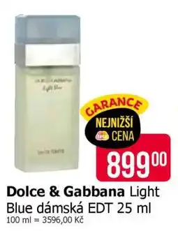 Teta Dolce&Gabbana Light Blue dámská EDT 25 ml nabídka